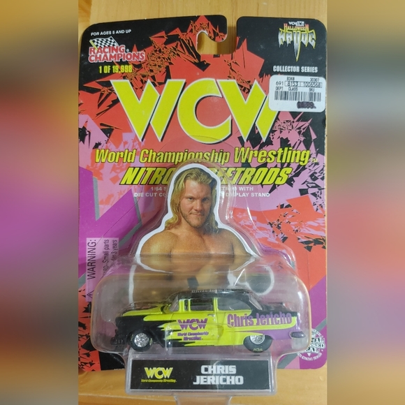 Chris Jericho WCW NWO 1999 Racing Champions Street Rod - Picture 1 of 2